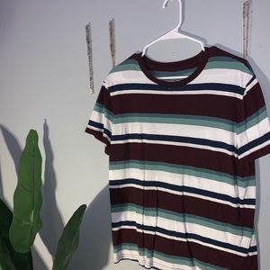 short sleeve striped shirt